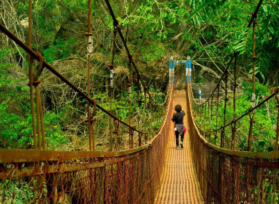 Rolling hills and waterfalls of Shillong, Meghalaya